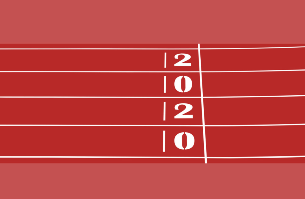 2020 Finish line
